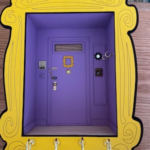 Friends Door/joey & Chandler's Door Miniature Replica - Etsy