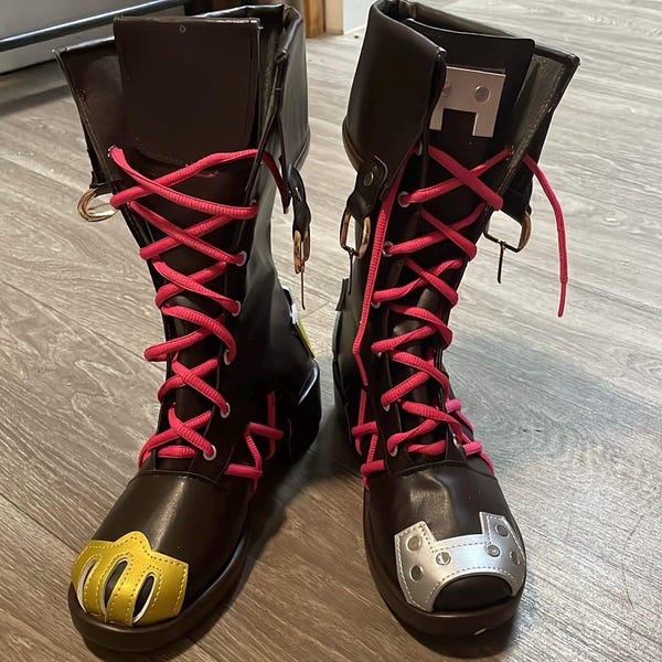 Phantom Brave - Ash Cosplay Boots Shoes Custom Made