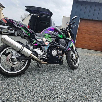 Kit Autocollants Graphique Complet Hexagone Pour Kawasaki Ninja 400 (2018-2023) - Vinyle Brillant