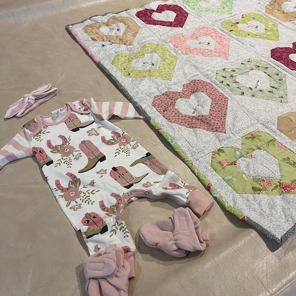 Heart Quilt Pattern | Falling in Love Quilt Pattern PDF | the Pattern ...