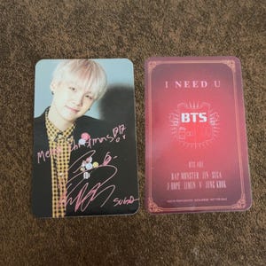Bts I Need You Bts Shop Xmas Japanese Album Photocard - Etsy