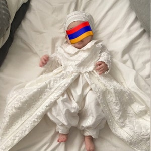 baby boy christening gown spanish style outfit
