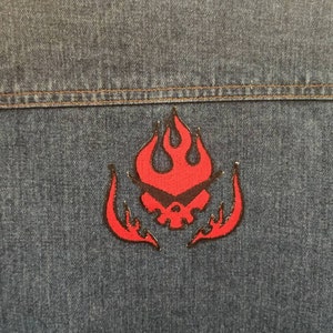 天元突破グレンラガン 紅蓮団ロゴ刺繍ワッペン - Etsy 日本