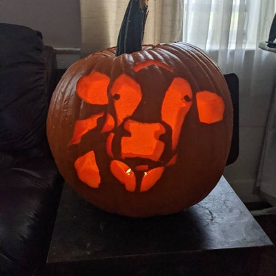 Farm Animal Stencils, Digital Download, Pumpkin Carving Stencils ...