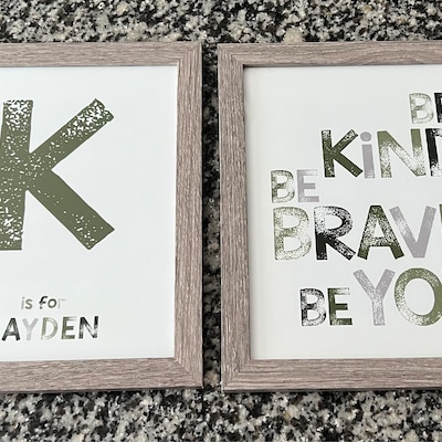 Custom Color Name Print Choose Your Color Printable Name Art - Etsy