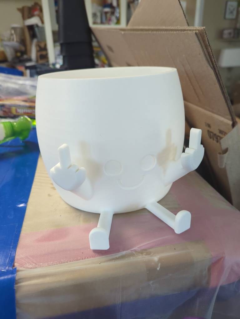 Middle Finger Planter