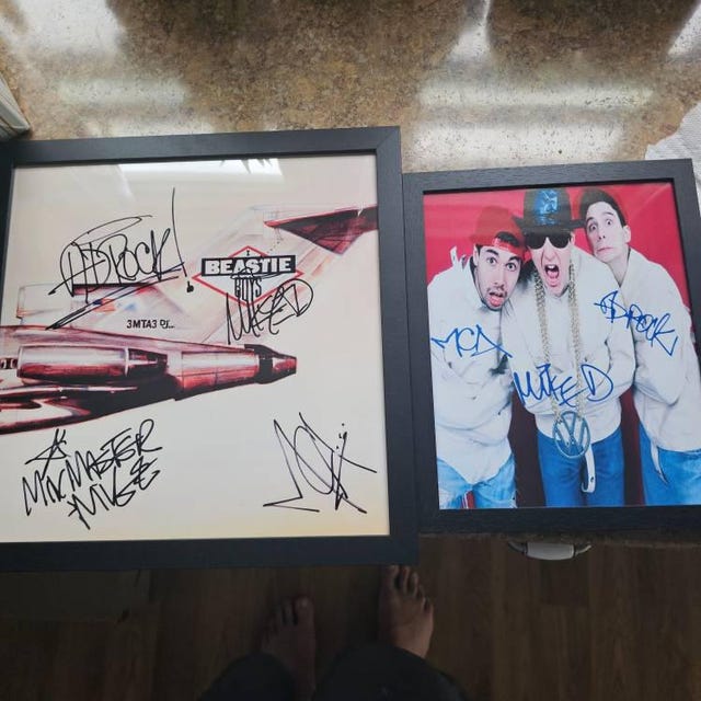 Beastie Boysのメンバーサイン入りアルバム Buy1get1free Autographed Beastie Boys 