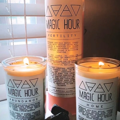 Triple Goddess Ritual Candle Large - Etsy