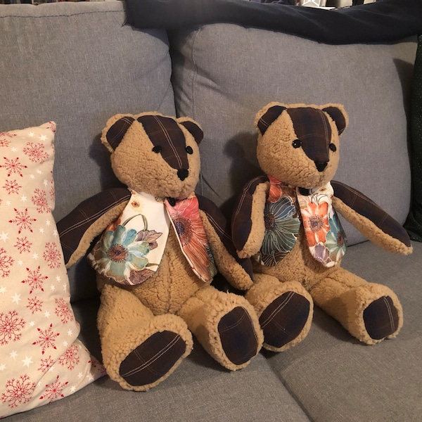 PDF 18 Inch Memory Bear Pattern and Instructions RARE Simplicity A2115 ...