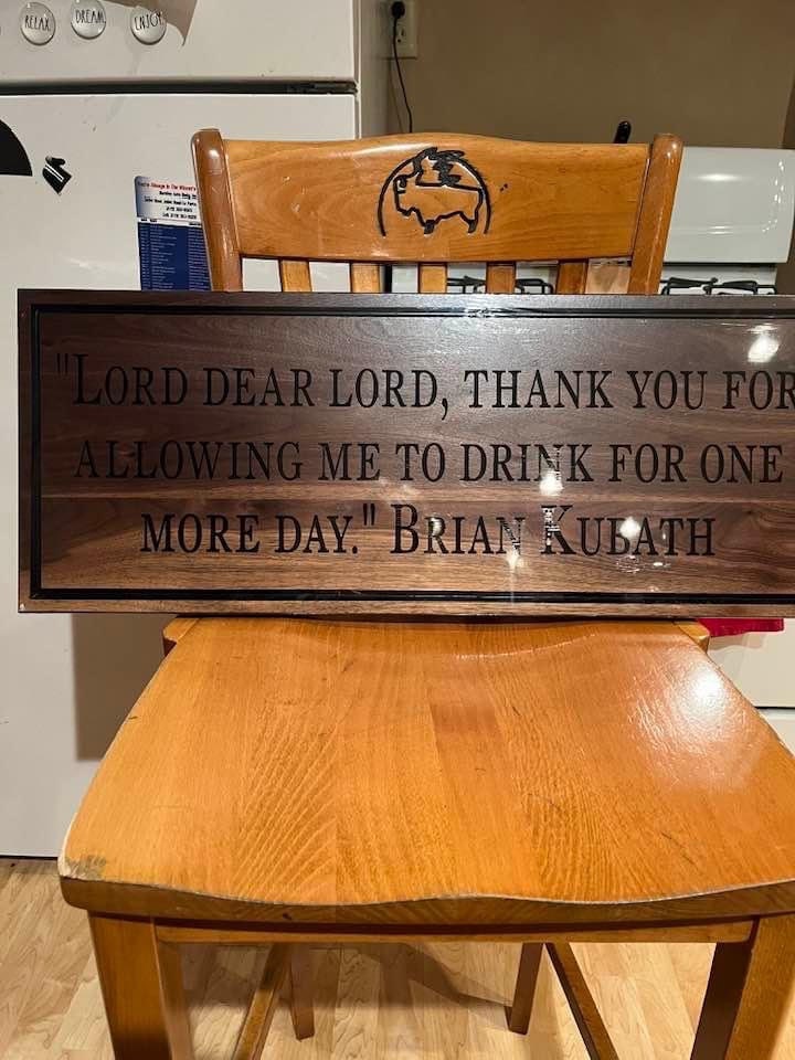 Rustic Wood Plaque Sign: Custom Quote, Farmhouse Style