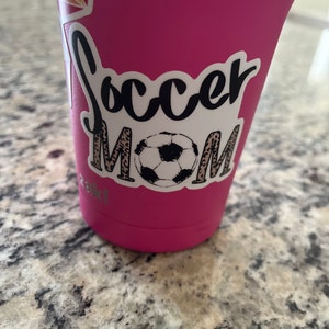 Soccer Mom Vinyl Sticker Sports Pride Soccer Fan Laptop - Etsy