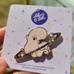 Cosmic Octopus Enamel Pin - Etsy