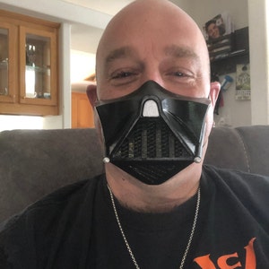 Darth Vader Face Mask/mask Cover | Etsy