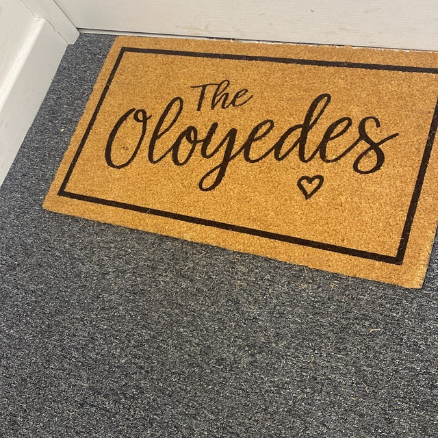 Welcome Rug - Personalized Door Mat - Outdoor Personalized Rug - Outdo –  Designs By Imagineered