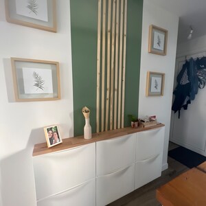 Holzplatte für Ikea Trones Massive Holzplatte für 3 Ikea Trones