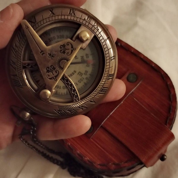 Personalized Engraved Compass, Custom Gift for Baptism, Adventure ...