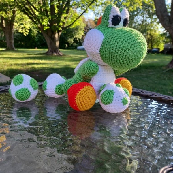 Yoshi Egg Crochet Pattern PDF - Kawaii Crochet, Video Game, Nerdy ...