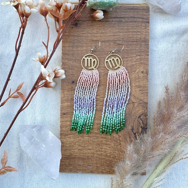 Red Sun Earring