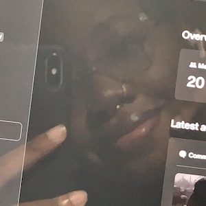 Aaliyah added a photo of their purchase