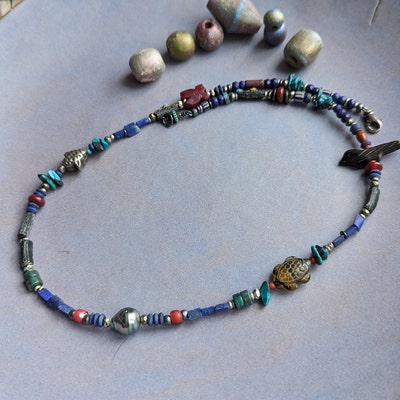 Antique Venetian African Trade medicine Man Beads - Etsy