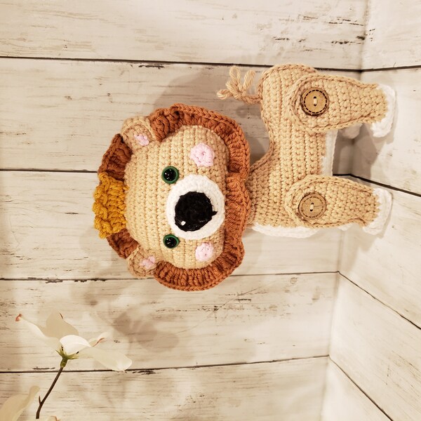 Lion Crochet Pattern - Amigurumi Patterns Pdf Tutorial - Lion Amigurumi ...