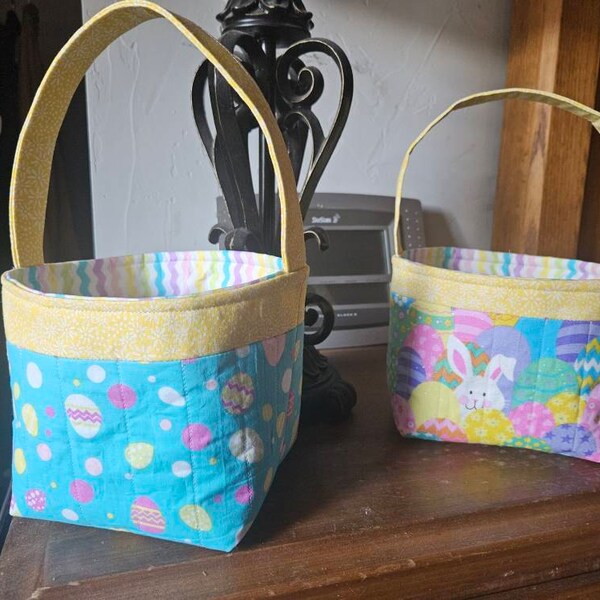 Easy Easter Basket Sewing Pattern With Optional Bunny Ears - Etsy