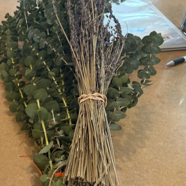 Fresh Eucalyptus and Lavender Shower Bundle (x-large) | 100% Natural ...
