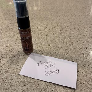 Julien added a photo of their purchase