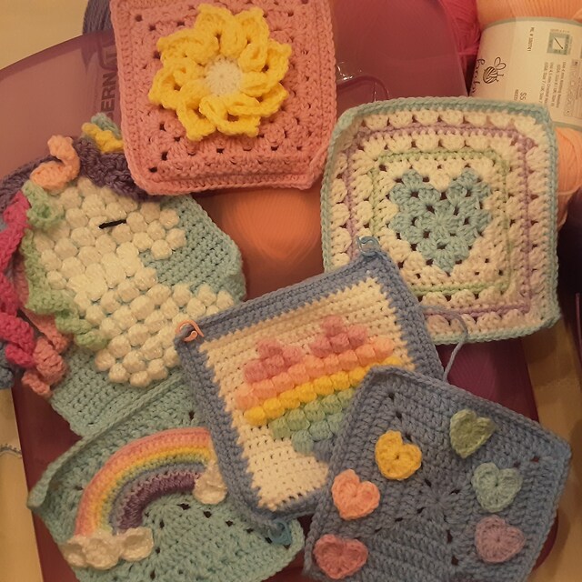 Unicorn dreams blanket crochet best sale