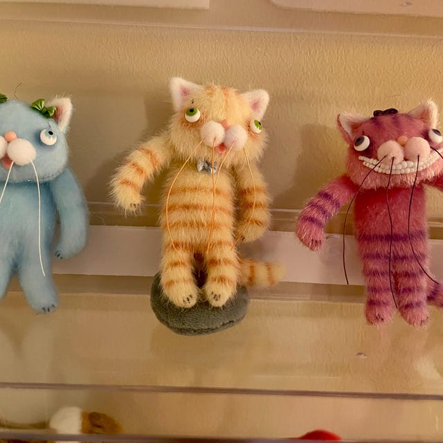 Floppy Kitty Cat in Black MADE TO ORDER - Etsy