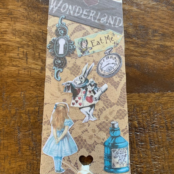 Alice in Wonderland, Junk Journal Kit, Shabby Chic, Pastel, My Porch ...