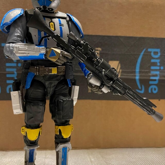 1:12/18/6 クローン・トルーパー DC-15A ブラスターパック 3Dプリント