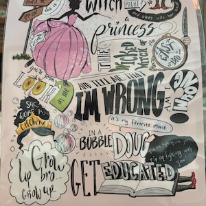 Wicked Witch of the East Bro- Print - Etsy