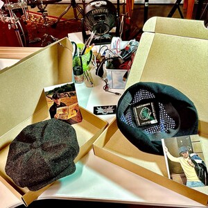 Black Wool 8-panel Cap,black Newsboy Cap,wool Gatsby Hat Man
