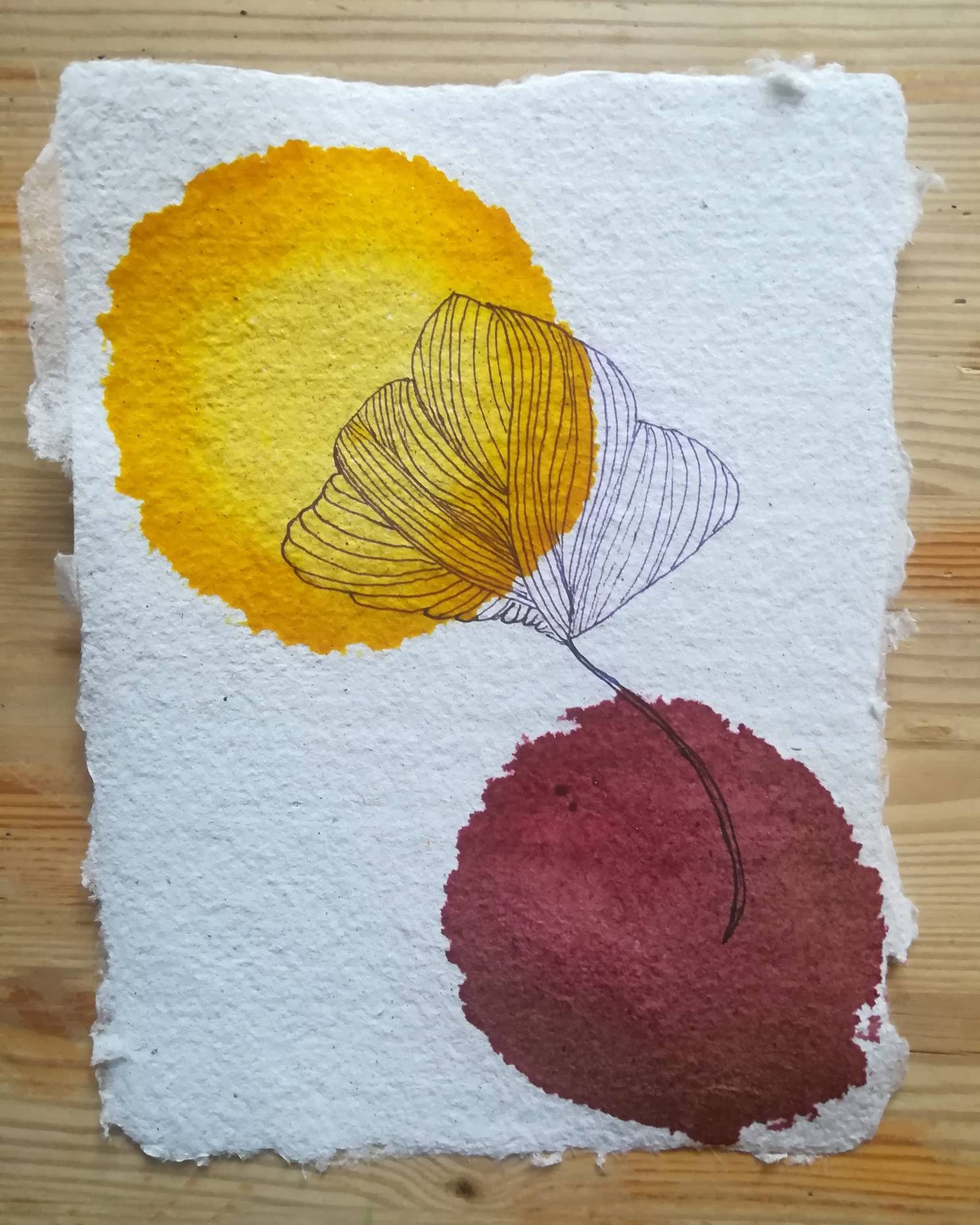 Watercolor paper, vegan, wet media paper, watercolour paper, mixed