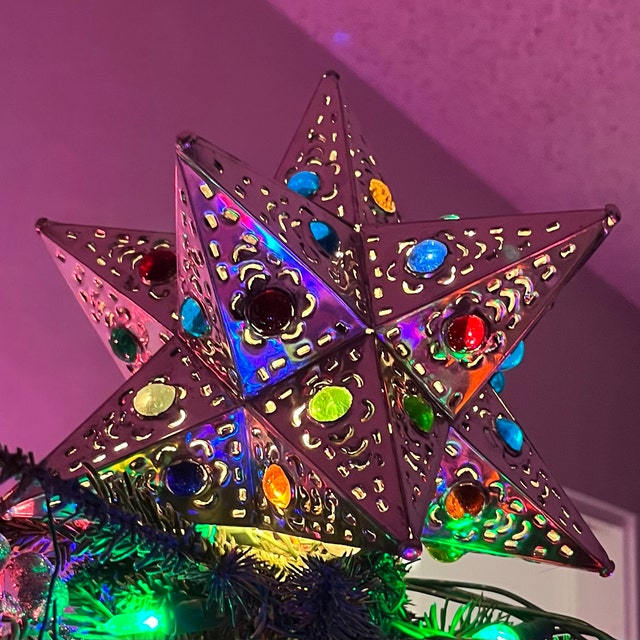 Mexican tin on sale star string lights