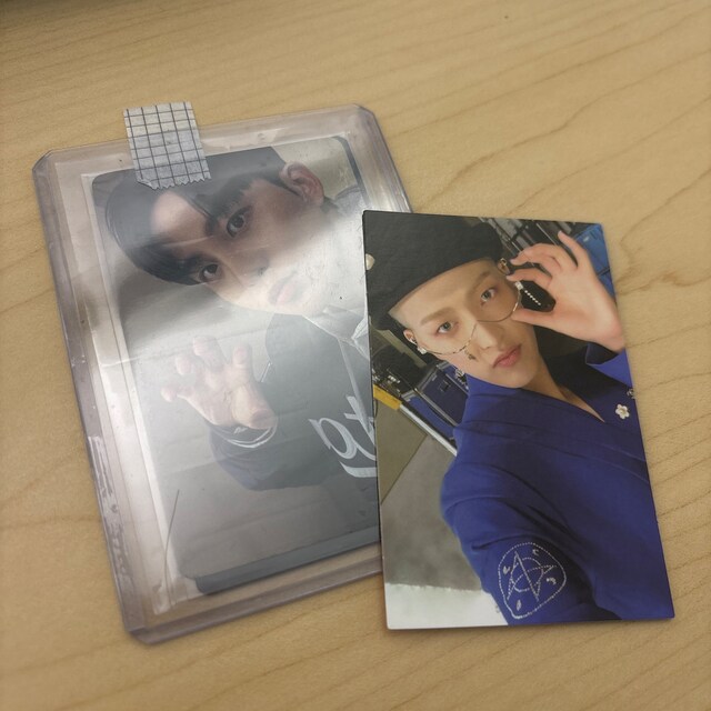 TEEZMON HANAMON HONGJOONG PHOTOCARD トレカ Hong Joong Official Photocard Ateez The World Ep.2 Outlaw