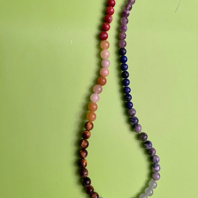 Natural Chakra Beads 4mm 6mm 8mm Round Gemstone Amethyst Lapis Sodalite ...