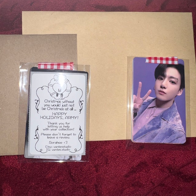 Bts Proof Collector's Edition Photocard A-anectodote - Etsy