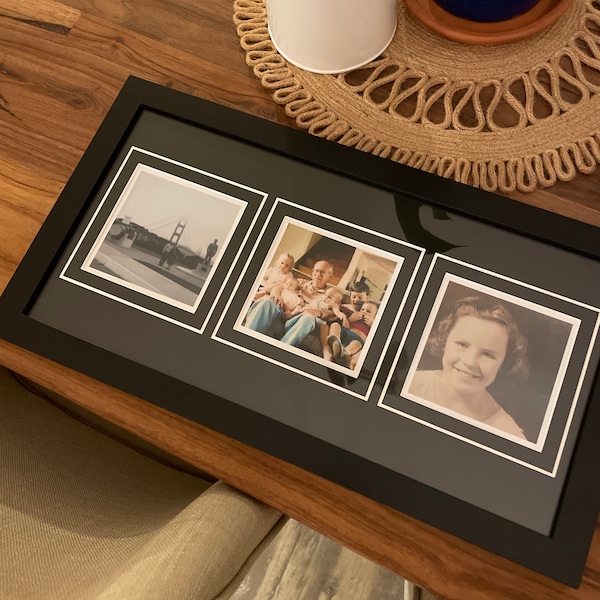 Name / Word Photo Mat - Personalized Custom Cut Matting - Frame Ready ...