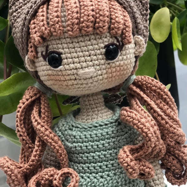 Amigurumi Doll Pattern for Beginners, Crochet Doll Pattern, Easy ...