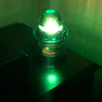 5 Inch Wide Lamp for Displaying Glass Insulators and Jars - Etsy