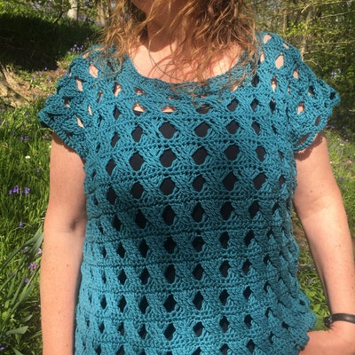 Crochet Sweater Pattern woodland - Etsy