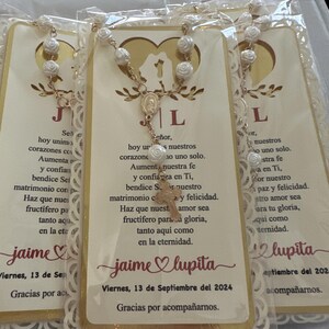 35 Ivory Religious Baptism/Communion/Wedding Favors – Recuerdos Para Bautizo