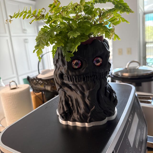 モンスタープランター、ハロウィンのかわいいデコレーション、ホラー