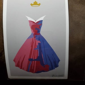 Disney's Aurora Poster/print Minimalist Sleeping Beauty Aurora Poster ...