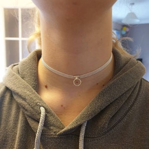 Sterling Silver Delicate Slave Collar - Etsy Sterling Silver Delicate Slave Collar - Etsy