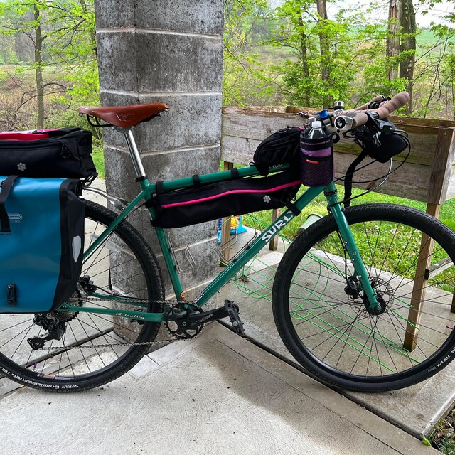 Сycling Handlebar Bag - Surly Moloko. Cycling Bag Gifts. for
