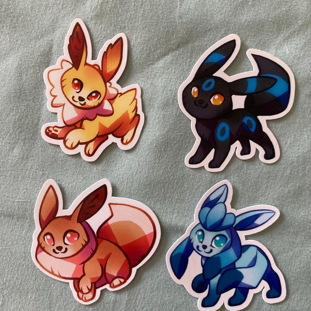 Eevee Macamon Sticker Pack — San José Made