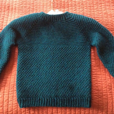 CROCHET PATTERN / Seamless Crochet Sweater for Boys and Girls / Top ...